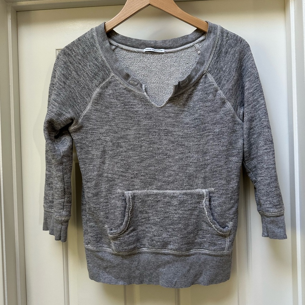 James Perse French Terry sweatshirt